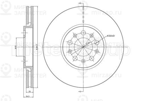 Запчасть TRUSTING DF468
