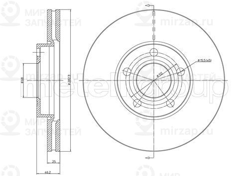Запчасть TRUSTING DF471