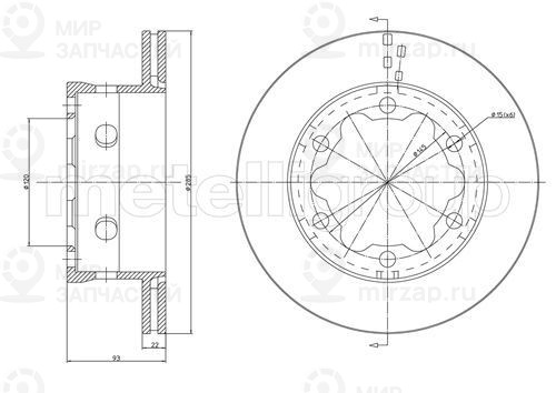 Запчасть TRUSTING DF538