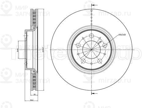 Запчасть TRUSTING DF548