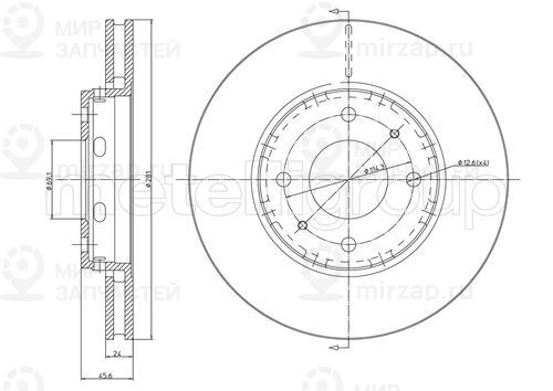 Запчасть TRUSTING DF902