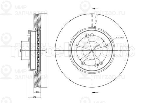 Запчасть TRUSTING DF919