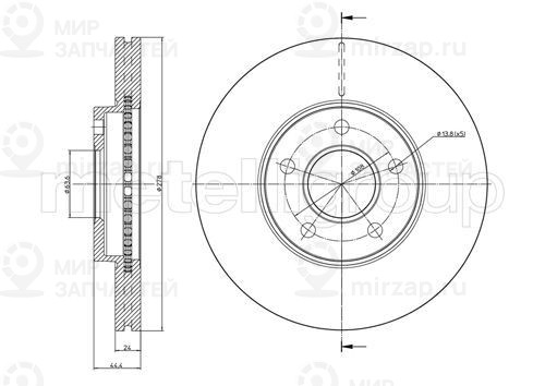 Запчасть TRUSTING DF921