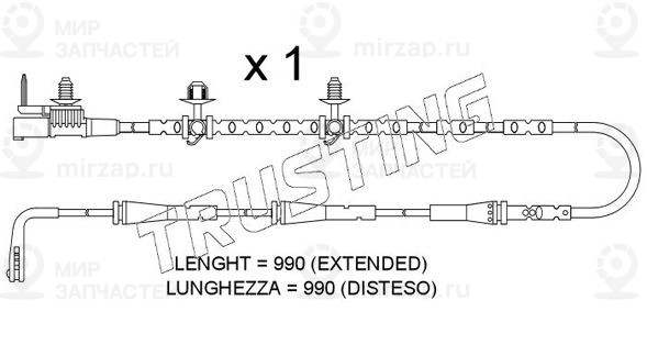 Запчасть TRUSTING SU402
