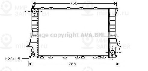 Запчасть AVA AIA2083