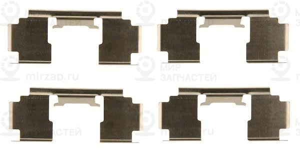 Комплектующие, колодки дискового тормоза TRW PFK397