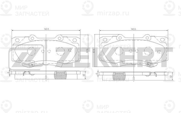 Запчасть ZEkkert BS1002