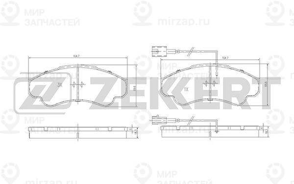 Запчасть ZEkkert BS1459