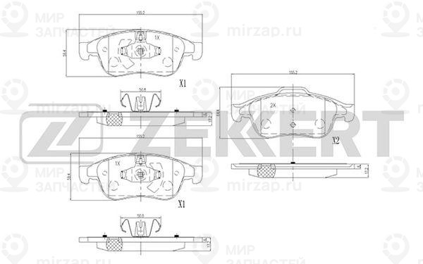 Запчасть ZEkkert BS2800