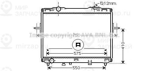 Запчасть AVA KA2126