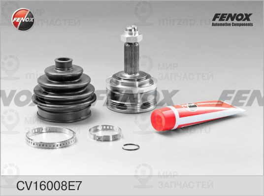 Шарнирный комплект, приводной вал FENOX CV16008E7