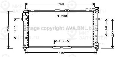 Запчасть AVA MZ2027