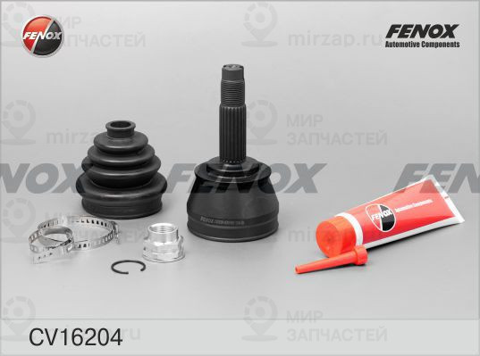 Шарнирный комплект, приводной вал FENOX CV16204