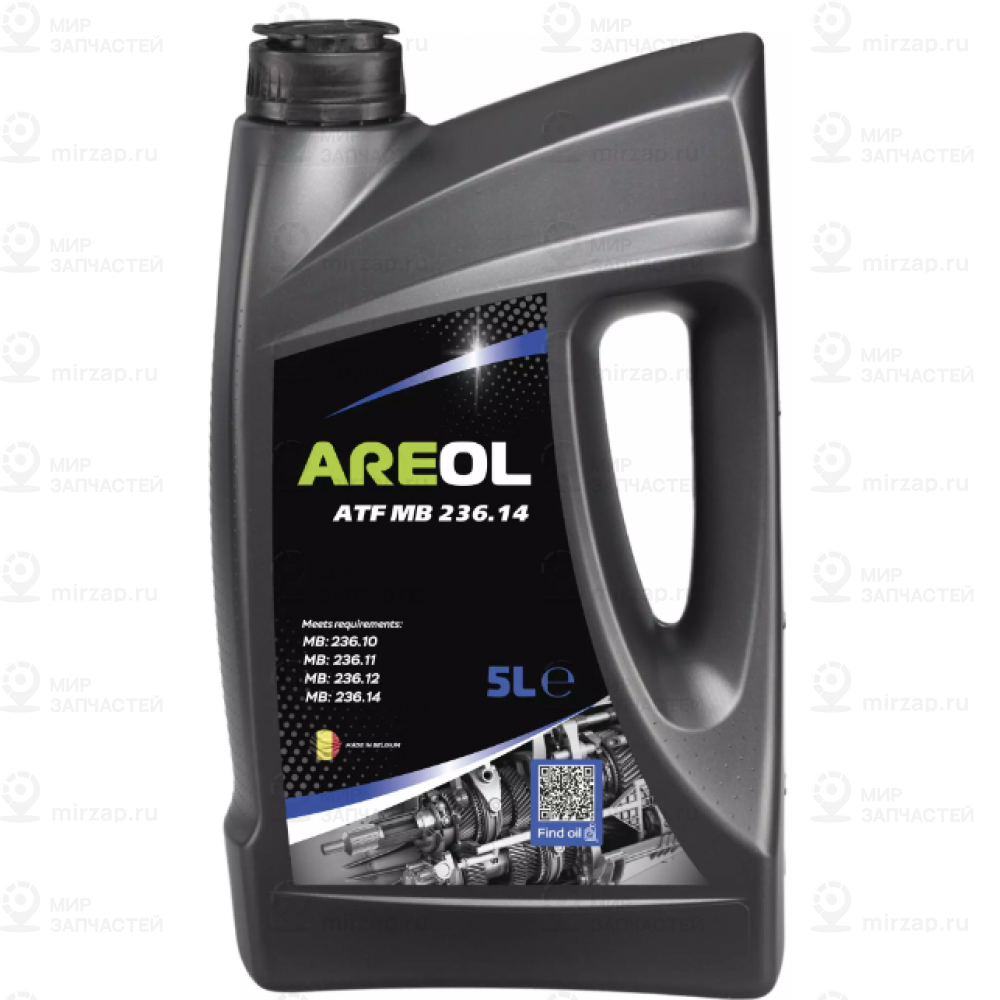 Areol Atf Mb 236.14 (5L)_Масло Трансм.!Для Совр.7-Ступ Акпп Красн.,Мв\Mb 236.10/ AREOL AR171