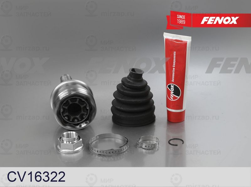 Шарнирный комплект, приводной вал FENOX CV16322