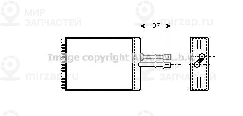 Запчасть AVA OL6216