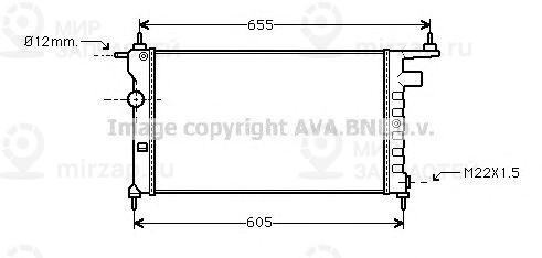 Запчасть AVA OLA2183