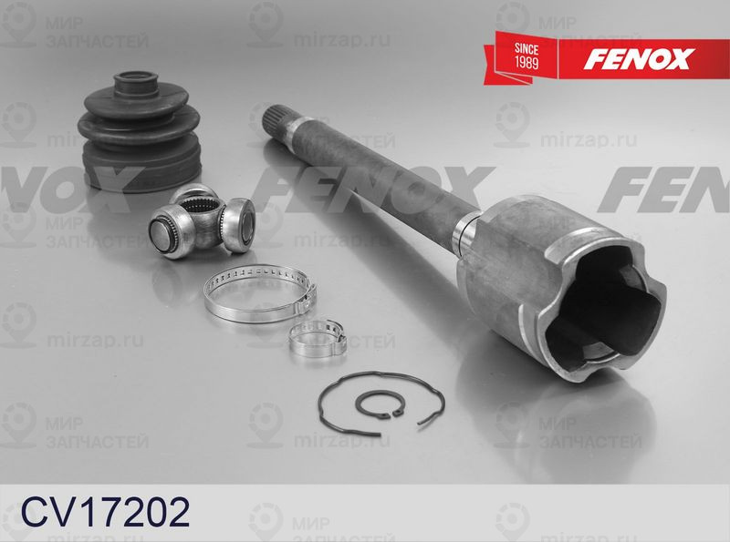 Шарнирный комплект, приводной вал FENOX CV17202