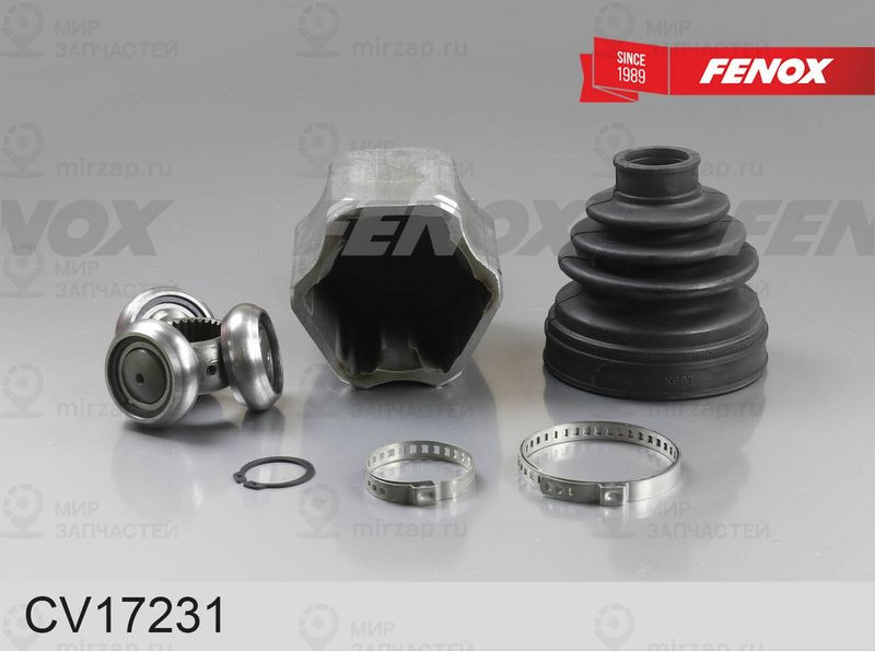 Шарнирный комплект, приводной вал FENOX CV17231
