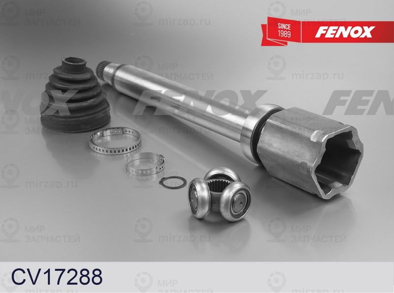 Шарнирный комплект, приводной вал FENOX CV17288