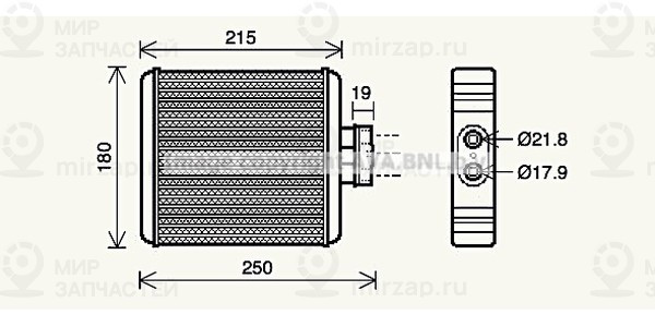 Запчасть AVA VN6196