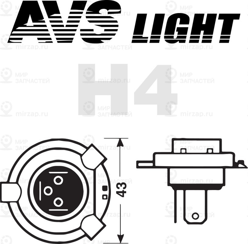 Запчасть AVS A78949S