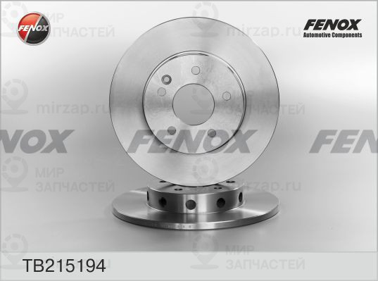 Тормозной диск FENOX TB215194