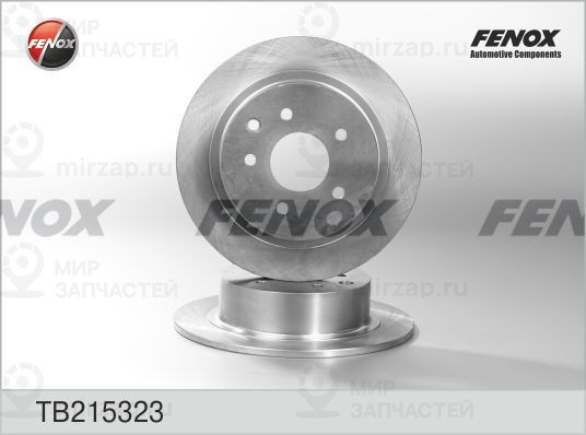 Тормозной диск FENOX TB215323
