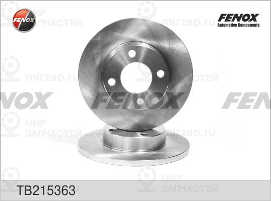 Тормозной диск FENOX TB215363
