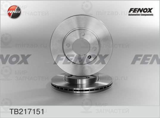 Тормозной диск FENOX TB217151