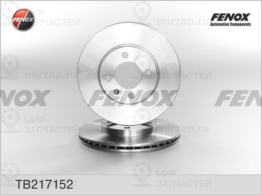 Тормозной диск FENOX TB217152