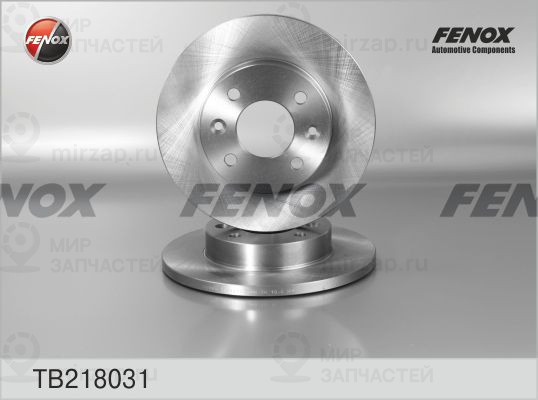 Тормозной диск FENOX TB218031