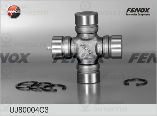 Шарнир, продольный вал FENOX UJ80004C3