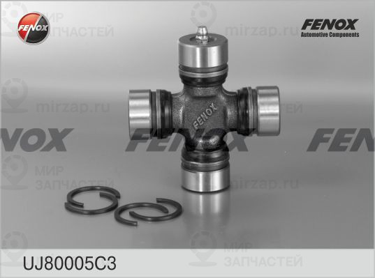 Шарнир, продольный вал FENOX UJ80005C3