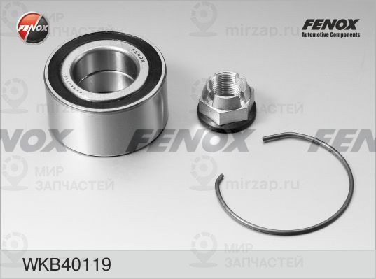 Комплект подшипника ступицы колеса FENOX WKB40119