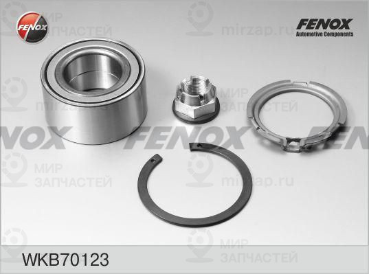 Комплект подшипника ступицы колеса FENOX WKB70123