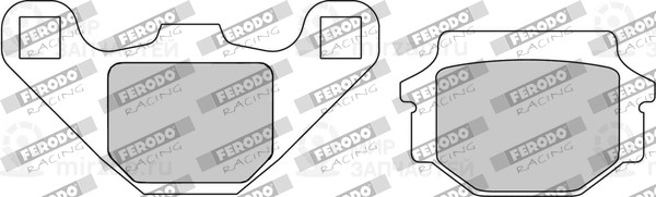 Запчасть FERODO FDB314P