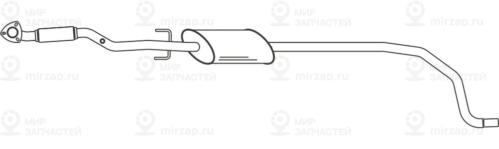 Запчасть FERROZ 07445