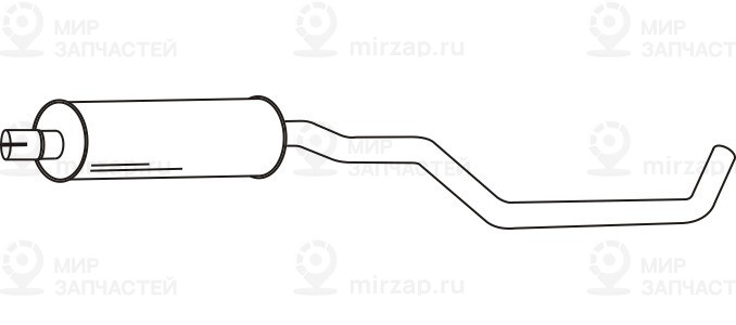 Запчасть FERROZ 15086