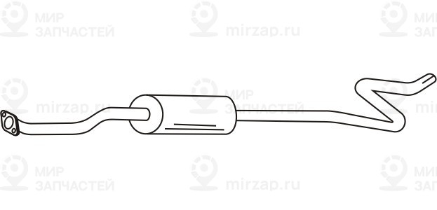 Запчасть FERROZ 18139