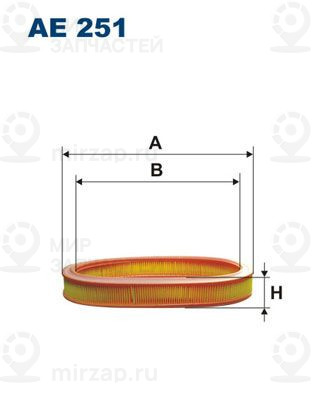 Запчасть FILTRON AE251