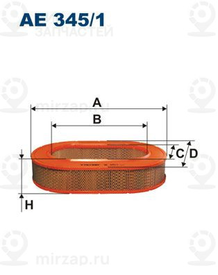 Воздушный фильтр FILTRON AE3451