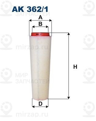 Запчасть FILTRON AK3621