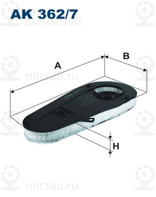 Воздушный фильтр FILTRON AK3627