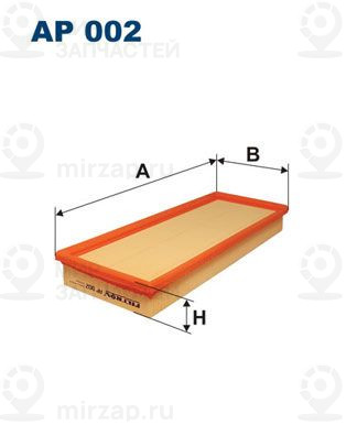 Воздушный фильтр FILTRON AP002