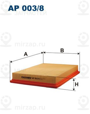 Воздушный фильтр FILTRON AP0038