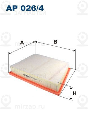 Воздушный фильтр FILTRON AP0264
