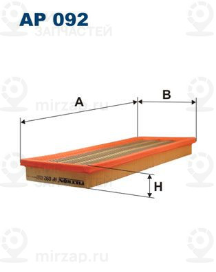 Воздушный фильтр FILTRON AP092