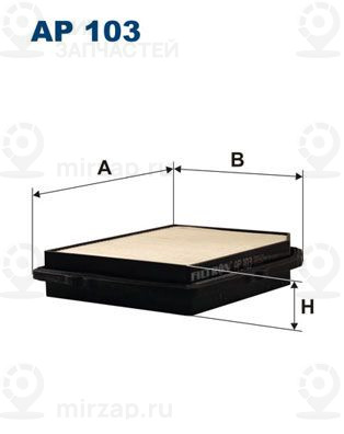 Воздушный фильтр FILTRON AP103