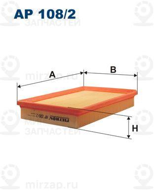 Воздушный фильтр FILTRON AP1082
